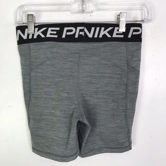 Nike Pro Shorts Womens M Dri Fit Spandex Volleyball Running Compression - Picture 2 of 7